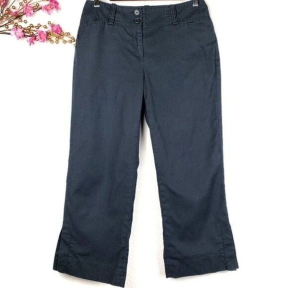Cabi black cropped ankle pants size 2 - Picture 1 of 7